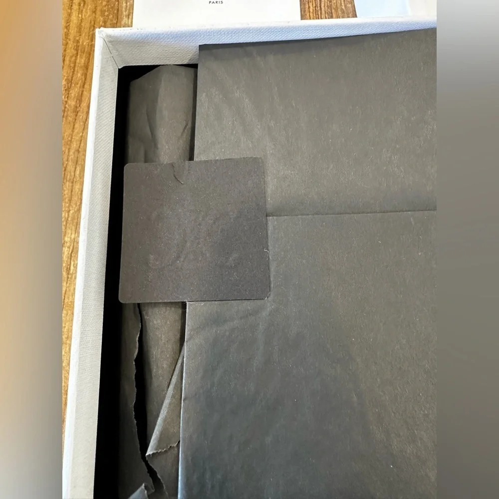 Celine Black and white box with ribbon 🎀